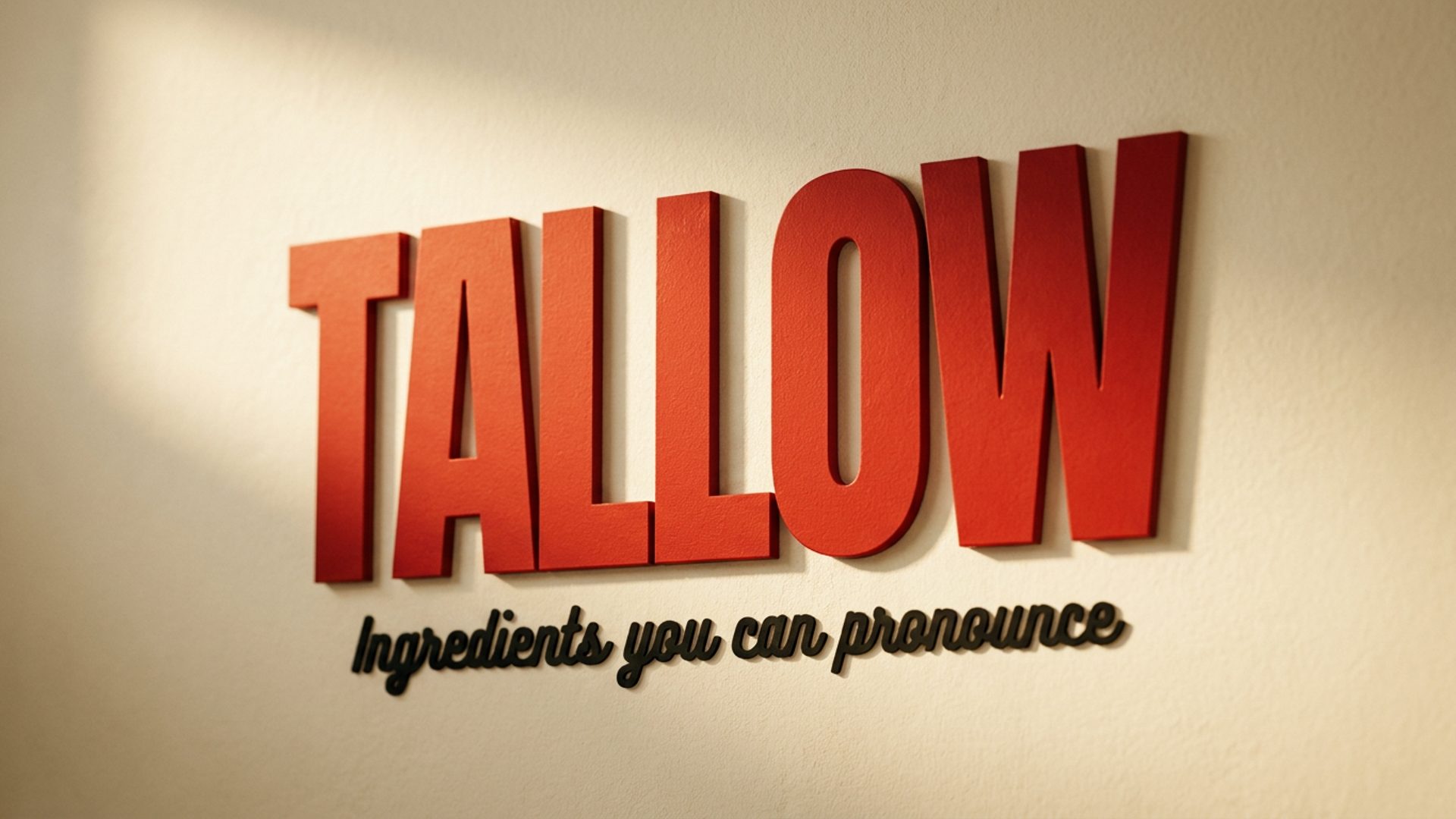 Ingredients you can pronounce